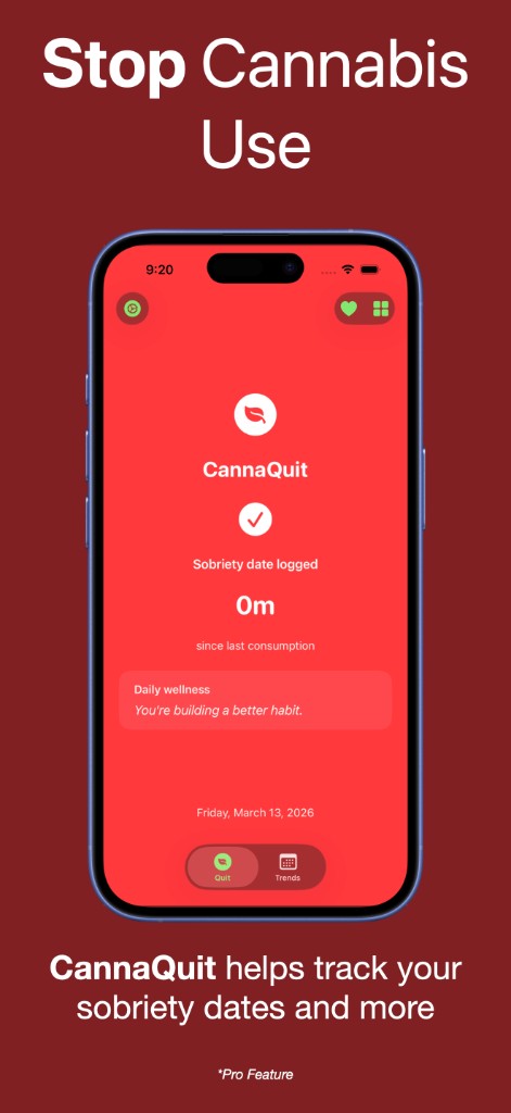 Stop use with CannaQuit